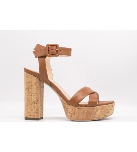NERO GIARDINI Sandali donna in pelle