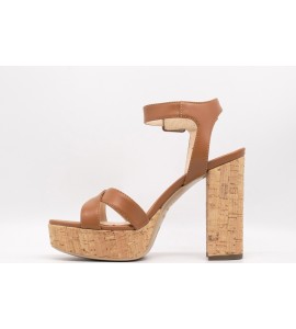 NERO GIARDINI Sandali donna in pelle