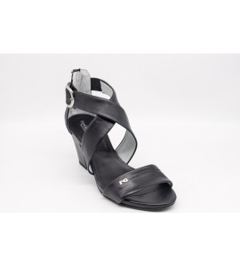 NERO GIARDINI Sandali donna in pelle