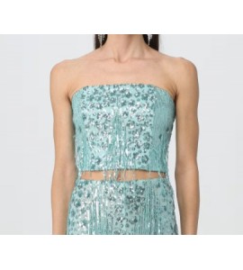 HANITA top con paillettes