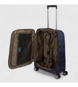 PIQUADRO Trolley formato cabina ultra slim a quattro ruote