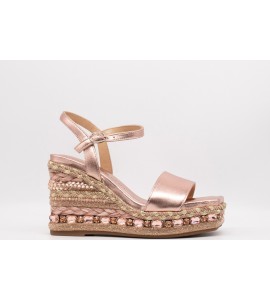 ALMA EN PENA Zeppa con suola strass