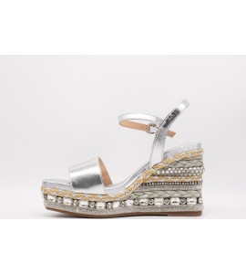 ALMA EN PENA Zeppa con suola strass