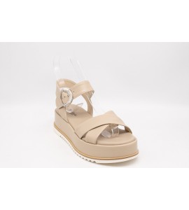 NERO GIARDINI Sandali donna in pelle