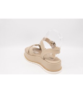 NERO GIARDINI Sandali donna in pelle
