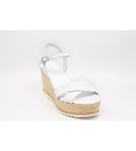 NERO GIARDINI Sandali donna in pelle