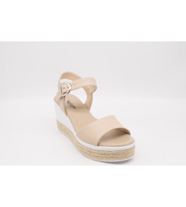 NERO GIARDINI Sandali donna in pelle