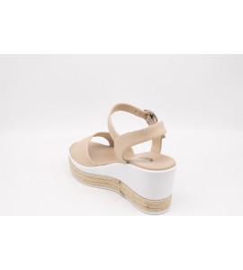 NERO GIARDINI Sandali donna in pelle