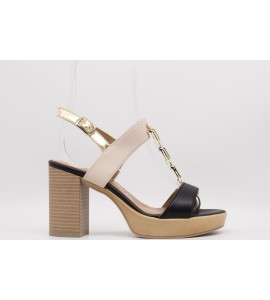 LADY SOFT Sandalo con tacco donna