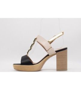 LADY SOFT Sandalo con tacco donna