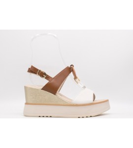 LADY SOFT Sandalo con zeppa donna