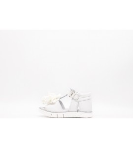 BALDUCCI Sandaletto bimba con fiore in tessuto