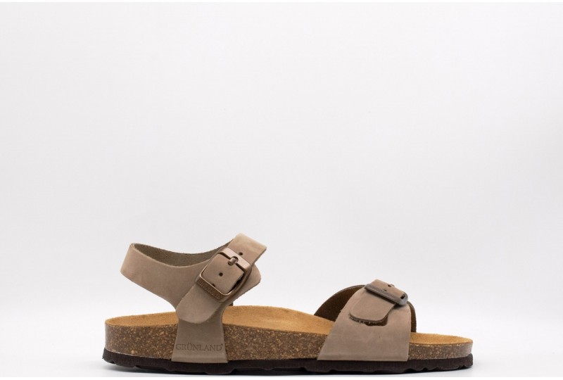 GRUNLAND Sandalo basic in...