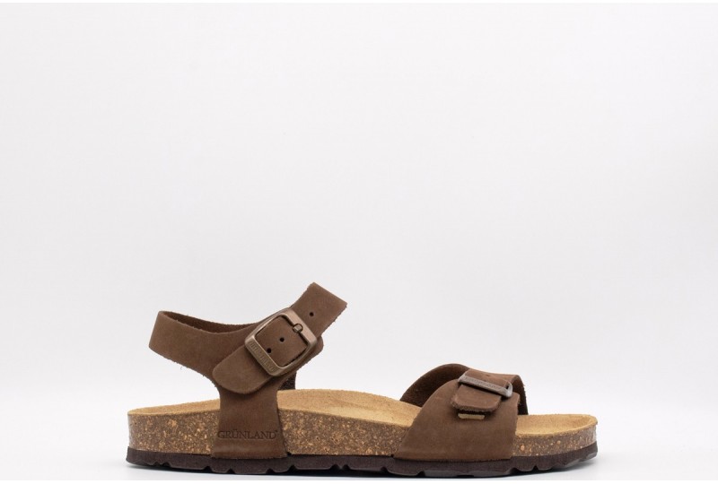 GRUNLAND Sandalo basic in...