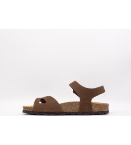 GRUNLAND Sandalo basic in pelle | SARA