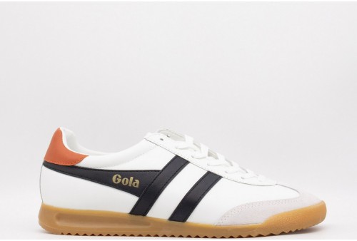Scarpe Da Ginnastica Gola Badminton - Uomo, Tessuto/pelle, Bianco/nero - Casual Sportive - Foto 11