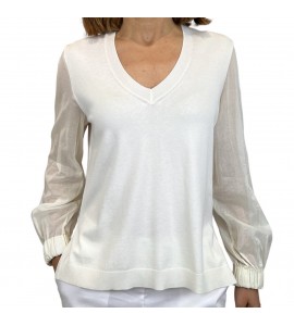 GRAN SASSO Maglia scollo a V