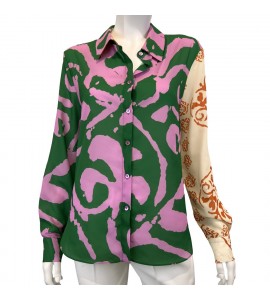 HANITA Camicia stampa india