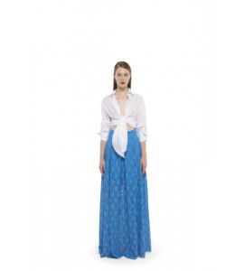 HANITA Camicia. Camicia over in cotone con maniche lunghe e polsi alti.