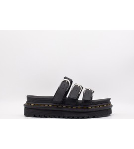 DR. MARTENS SANDALI A CIABATTA BLAIRE IN PELLE