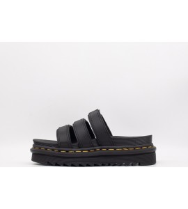 DR. MARTENS SANDALI A CIABATTA BLAIRE IN PELLE