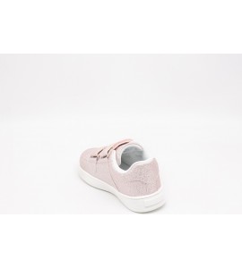 TOMMY HILFIGER SNEAKERS IN VELCRO CON BANDIERA LUCIDA IN TONO
