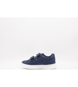 TOMMY HILFIGER SNEAKERS IN VELCRO BLU CON DETTAGLIO BANDIERA
