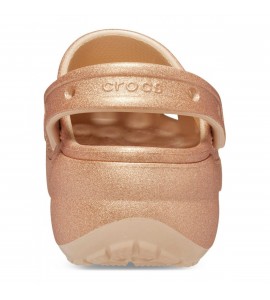 CROCS Classic Platform Glitter Clog W