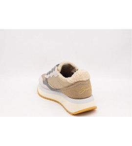 SUN 68 BIG ALLY WINTER BIANCO PANNA Sneakers donna