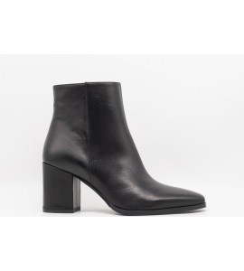 ALBANO Tronchetto in pelle nero