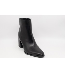 ALBANO Tronchetto in pelle nero
