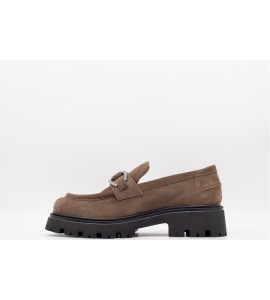 VSL Mocassino donna in camoscio