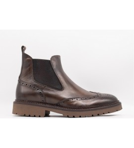 EXTON Beatles Uomo Vitello Pomiciato Castagno