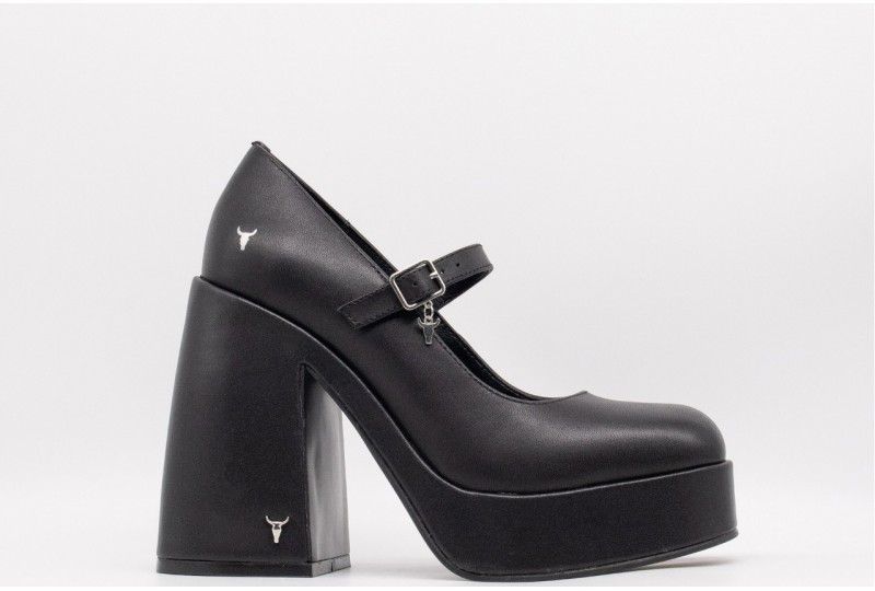 WINDSOR SMITH KISSES-BLK