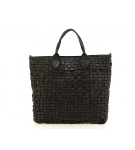 CAMPOMAGGI BORSA SHOPPING INTRECCIATA