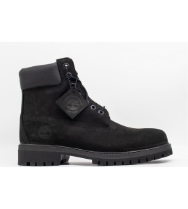 TIMBERLAND Stivale Stringato Impermeabile Premium 6 Inch da Uomo nero