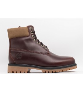 TIMBERLAND Stivale 6 Inch Stringato Timberland® Heritage da Uomo in rosso scuro