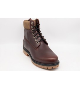 TIMBERLAND Stivale 6 Inch Stringato Timberland® Heritage da Uomo in rosso scuro