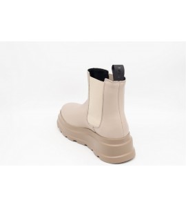 FRAU Beatles in pelle con suola platform