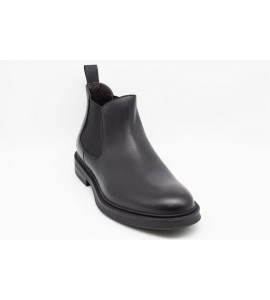 FRAU Beatles in pelle con elastici in tinta