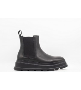 FRAU Beatles in pelle con suola platform