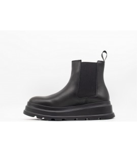 FRAU Beatles in pelle con suola platform