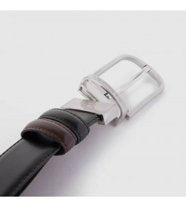 PIQUADRO Cintura uomo con fibbia ad ardiglione