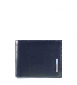 PIQUADRO Portafoglio con portamonete Blue Square