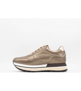 NERO GIARDINI Sneakers donna in pelle e materiale tecnico