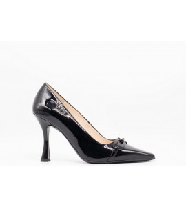 NERO GIARDINI Décolleté donna in vernice