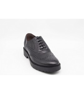 NERO GIARDINI Stringate donna in pelle