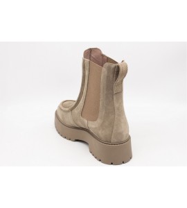 NERO GIARDINI Stivaletti chelsea donna in camoscio