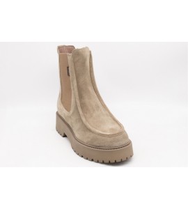 NERO GIARDINI Stivaletti chelsea donna in camoscio