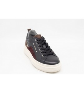 NERO GIARDINI Sneakers donna in pelle, camoscio e materiale tecnico